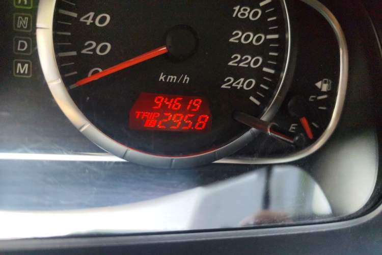 Used Mazda 6 2015 2.0L Automatic Fashion Edition Odometer Close Up