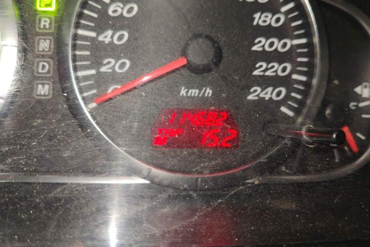 Used Mazda 6 2015 2.0L Automatic Classic Version Odometer Close Up