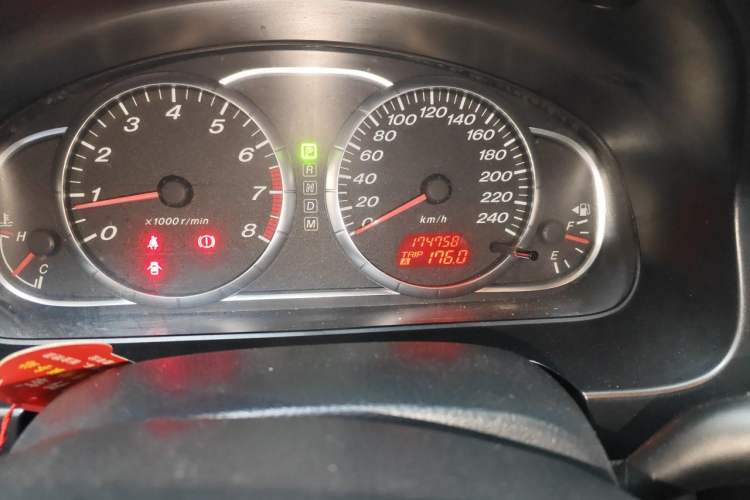Used Mazda 6 2015 2.0L Automatic Fashion Edition Odometer Close Up