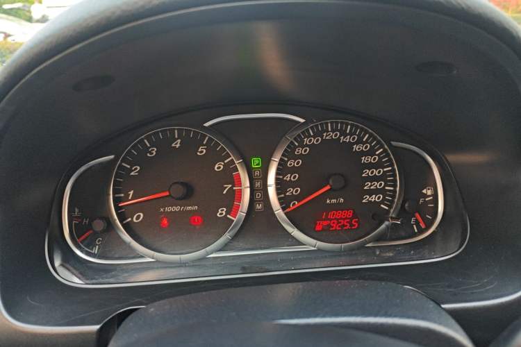 Used Mazda 6 2015 2.0L Automatic Classic Version Odometer Close Up
