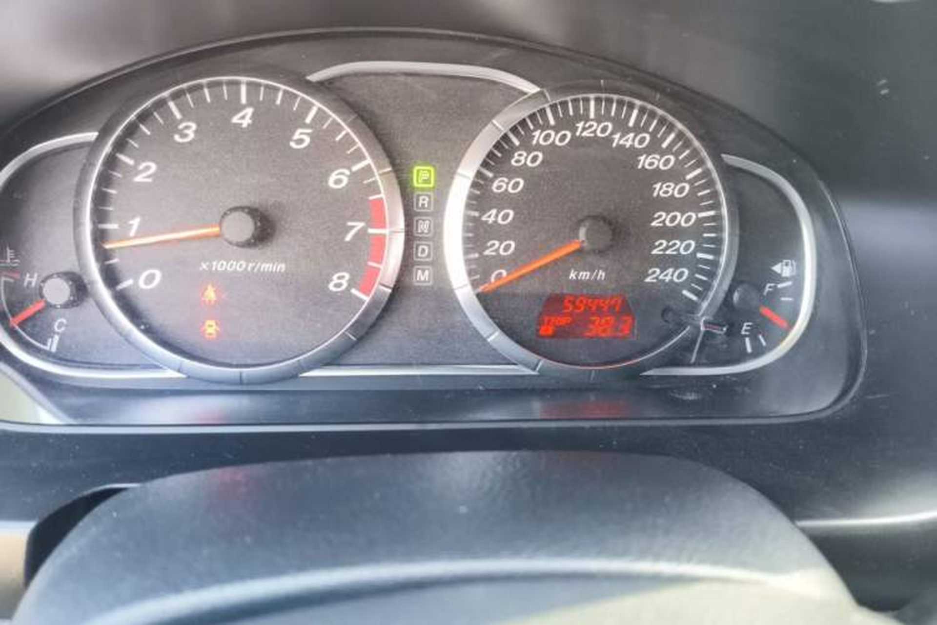 Used Mazda 6 2015 2.0L Automatic Fashion Edition Odometer Close Up