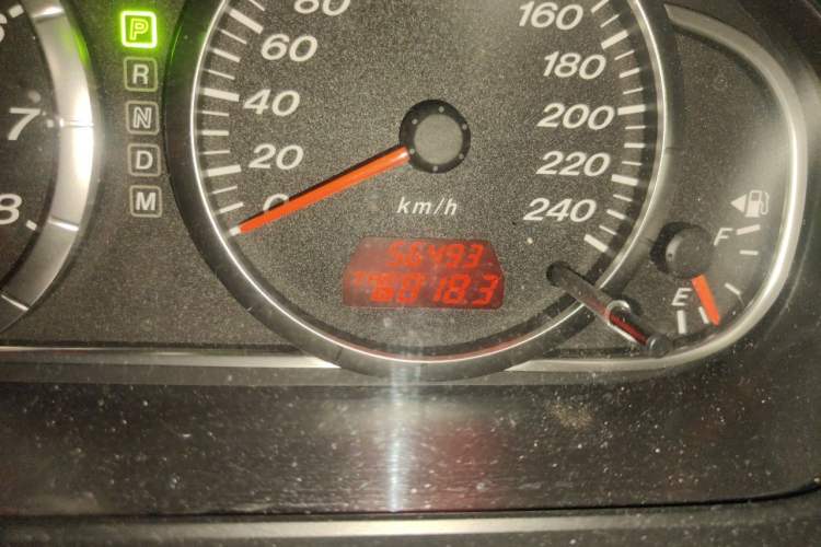 Used Mazda 6 2015 2.0L Automatic Fashion Edition Odometer Close Up