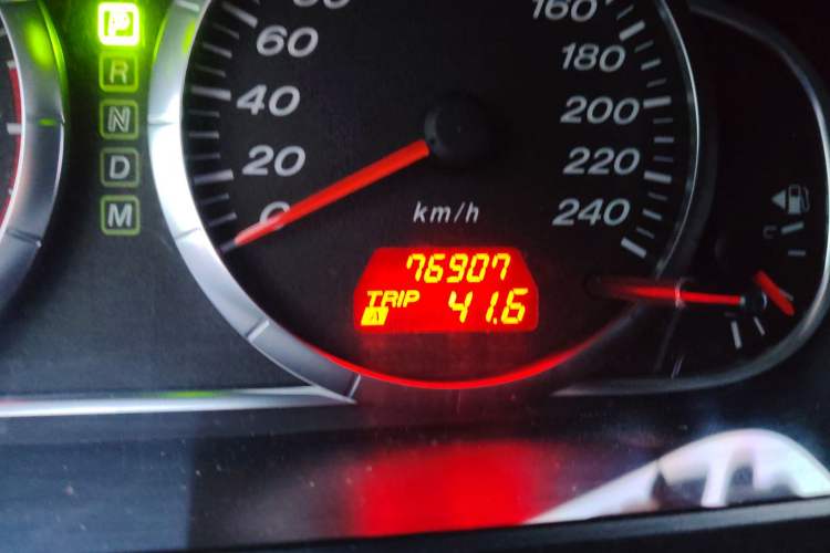 Used Mazda 6 2015 2.0L Automatic Classic Version Odometer Close Up