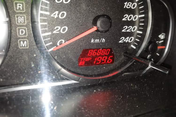 Used Mazda 6 2015 2.0L Automatic Classic Version Odometer Close Up