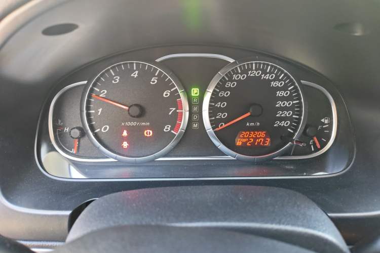 Used Mazda 6 2015 2.0L Automatic Classic Version Odometer Close Up