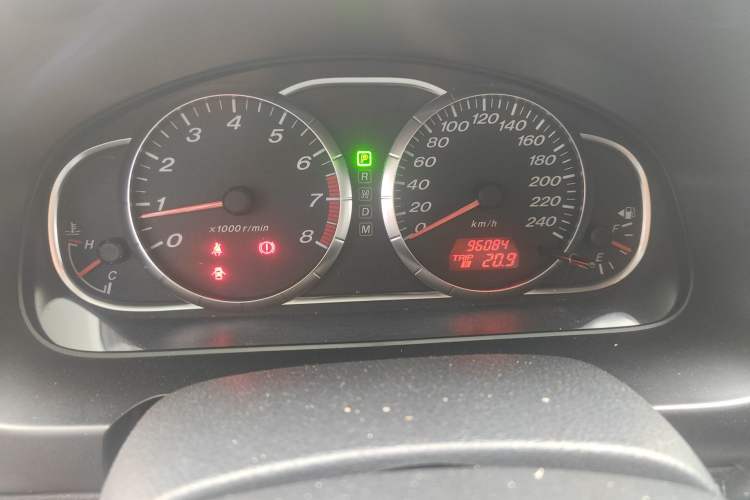 Used Mazda 6 2015 2.0L Automatic Fashion Edition Odometer Close Up