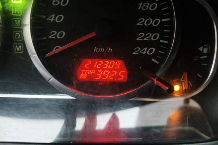 Used Mazda 6 2015 2.0L Automatic Fashion Edition Odometer Close Up