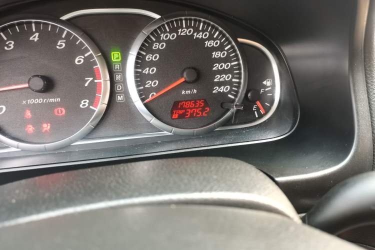 Used Mazda 6 2015 2.0L Automatic Fashion Edition Odometer Close Up