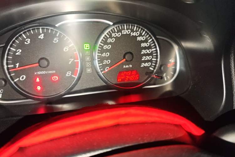 Used Mazda 6 2015 2.0L Automatic Classic Version Odometer Close Up