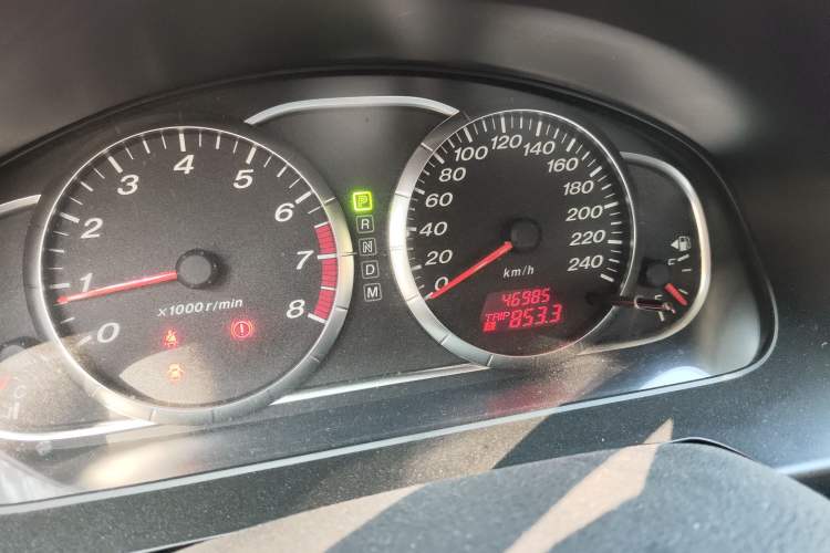 Used Mazda 6 2015 2.0L Automatic Fashion Edition Odometer Close Up