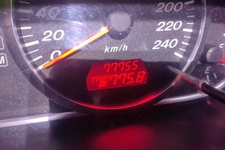 Used Mazda 6 2015 2.0L Automatic Classic Version Odometer Close Up