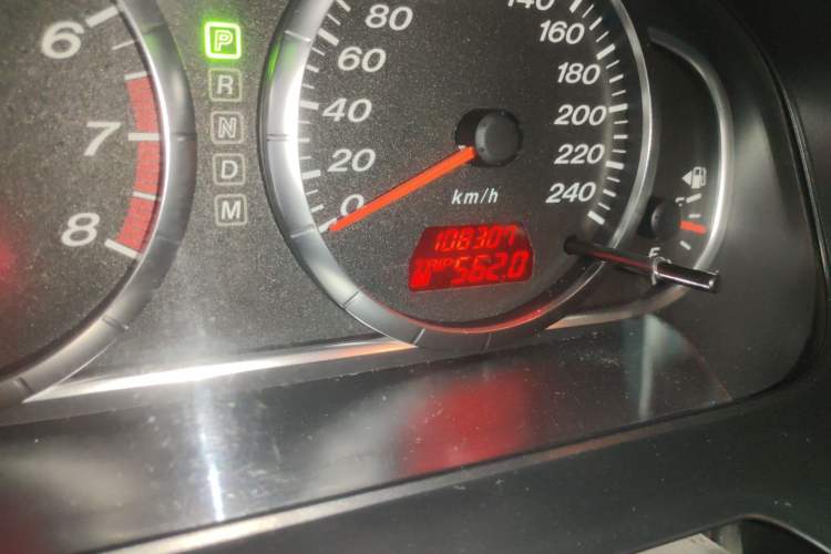 Used Mazda 6 2015 2.0L Automatic Fashion Edition Odometer Close Up