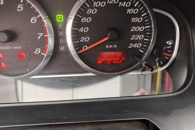 Used Mazda 6 2015 2.0L Automatic Fashion Edition Odometer Close Up