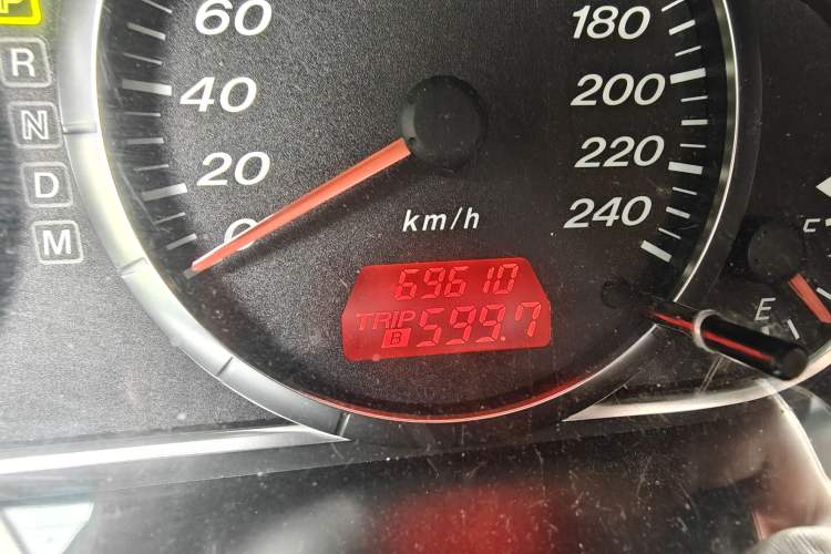 Used Mazda 6 2015 2.0L Automatic Fashion Edition Odometer Close Up