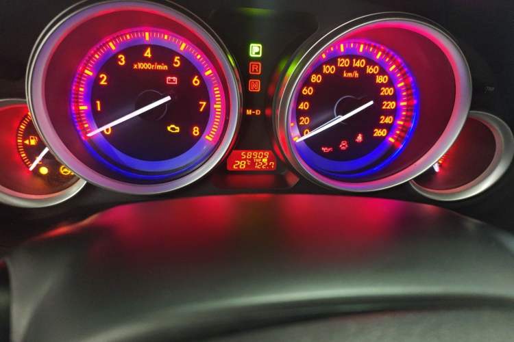 Used Mazda 6 2015 2.0L Automatic Elite Edition Odometer Close Up