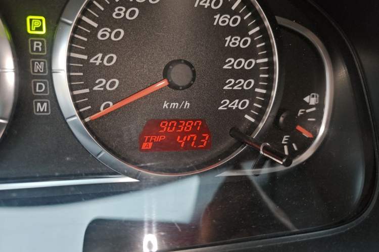Used Mazda 6 2015 2.0L Automatic Fashion Edition Odometer Close Up