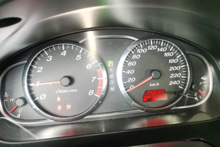 Used Mazda 6 2015 2.0L Automatic Fashion Edition Odometer Close Up