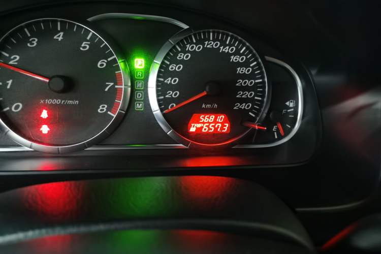 Used Mazda 6 2015 2.0L Automatic Fashion Edition Odometer Close Up