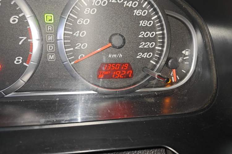 Used Mazda 6 2015 2.0L Automatic Classic Version Odometer Close Up