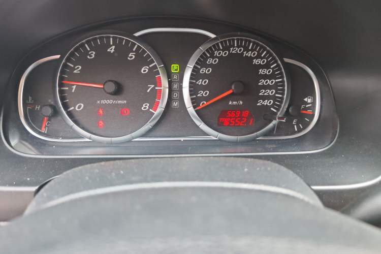 Used Mazda 6 2015 2.0L Automatic Classic Version Odometer Close Up