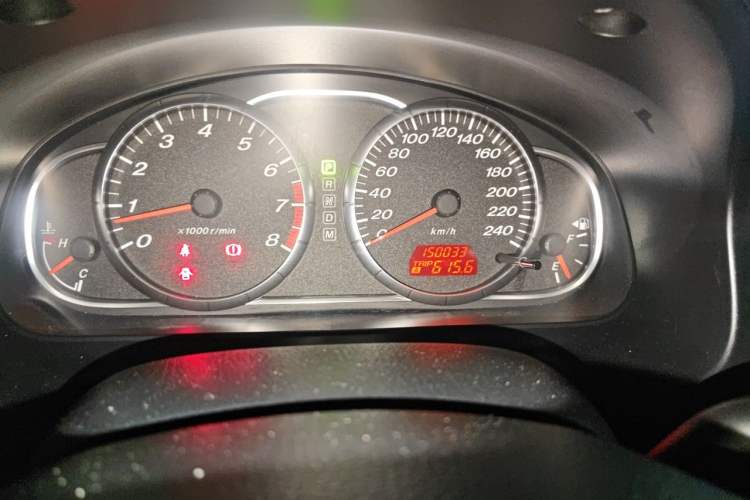 Used Mazda 6 2015 2.0L Automatic Classic Version Odometer Close Up