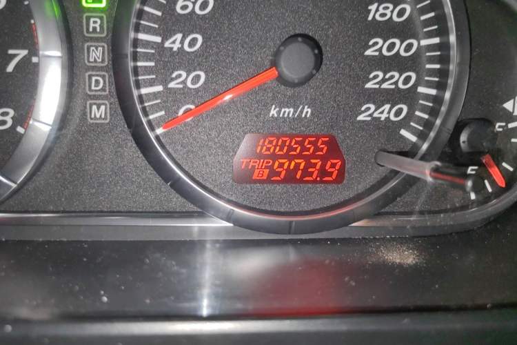 Used Mazda 6 2015 2.0L Automatic Fashion Edition Odometer Close Up