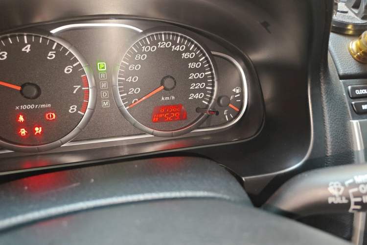Used Mazda 6 2015 2.0L Automatic Fashion Edition Odometer Close Up