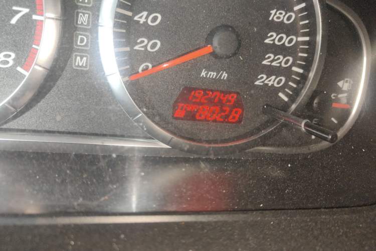 Used Mazda 6 2015 2.0L Automatic Classic Version Odometer Close Up