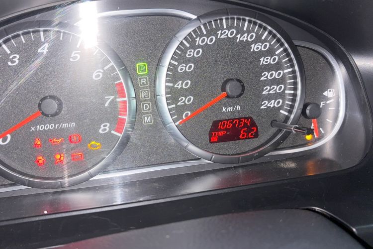 Used Mazda 6 2015 2.0L Automatic Fashion Edition Odometer Close Up