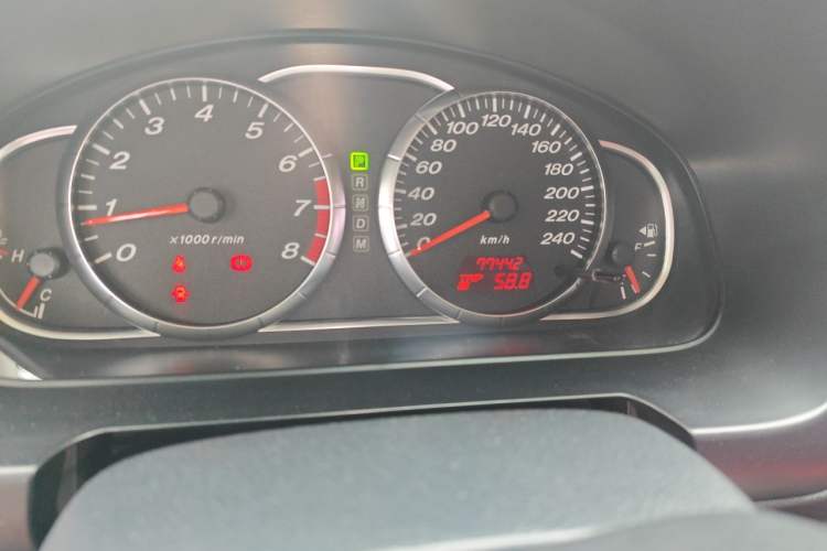Used Mazda 6 2015 2.0L Automatic Fashion Edition Odometer Close Up