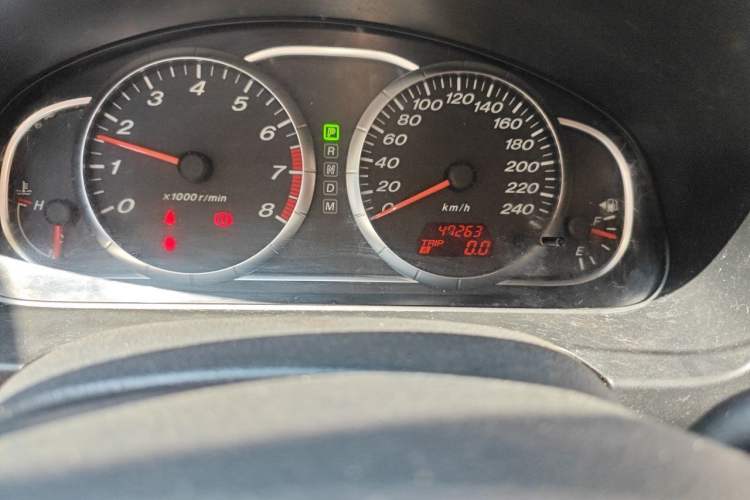 Used Mazda 6 2015 2.0L Automatic Fashion Edition Odometer Close Up
