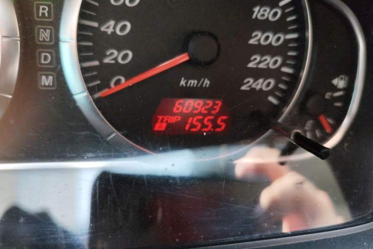 Used Mazda 6 2015 2.0L Automatic Classic Version Odometer Close Up