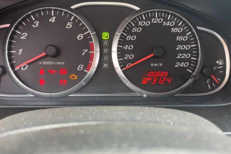 Used Mazda 6 2015 2.0L Automatic Fashion Edition Odometer Close Up