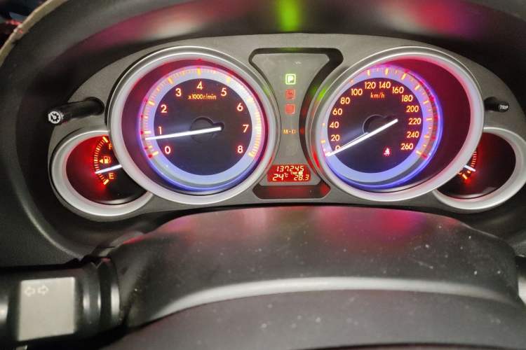 Used Mazda 6 2015 2.0L Automatic Elite Edition Odometer Close Up