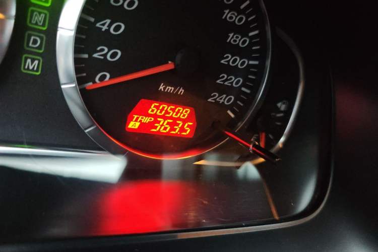 Used Mazda 6 2015 2.0L Automatic Classic Version Odometer Close Up