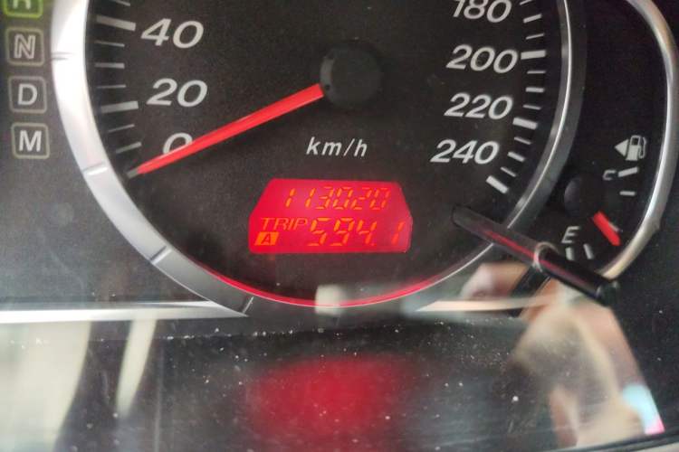 Used Mazda 6 2015 2.0L Automatic Classic Version Odometer Close Up