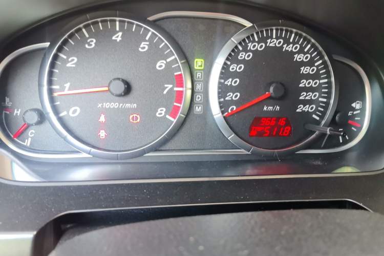 Used Mazda 6 2015 2.0L Automatic Fashion Edition Odometer Close Up