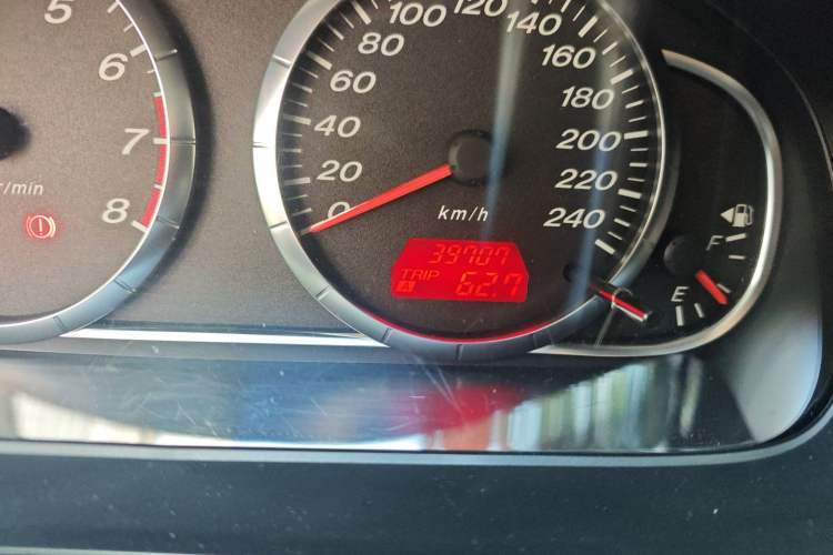 Used Mazda 6 2015 2.0L Manual Version Odometer Close Up