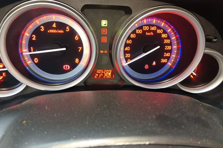 Used Mazda 6 2015 2.0L Automatic Elite Edition Odometer Close Up