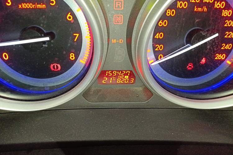 Used Mazda 6 2015 2.0L Automatic Elite Edition Odometer Close Up