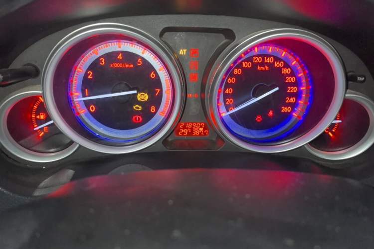 Used Mazda 6 2015 Coupe 2.0L Automatic Elite Edition Odometer Close Up