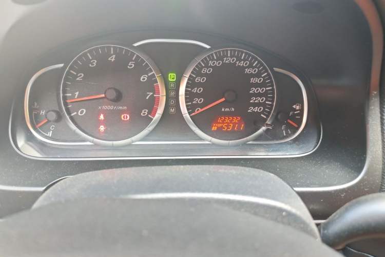 Used Mazda 6 2015 2.0L Automatic Classic Version Odometer Close Up