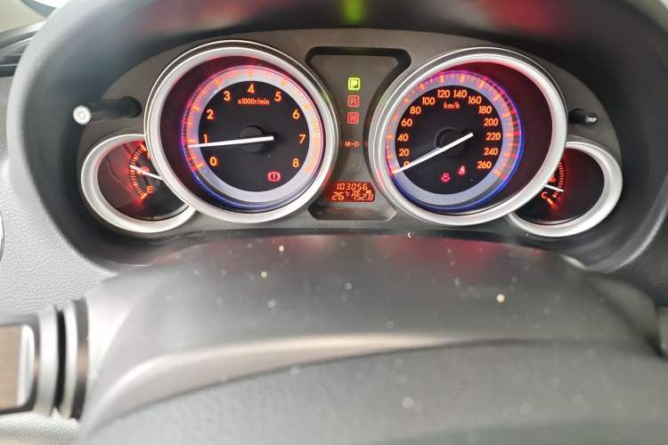 Used Mazda 6 2015 2.0L Automatic Elite Edition Odometer Close Up