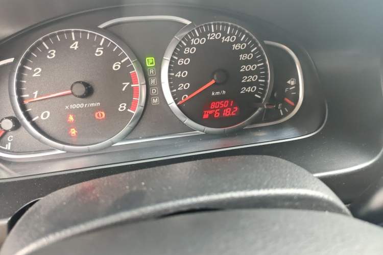 Used Mazda 6 2015 2.0L Automatic Fashion Edition Odometer Close Up