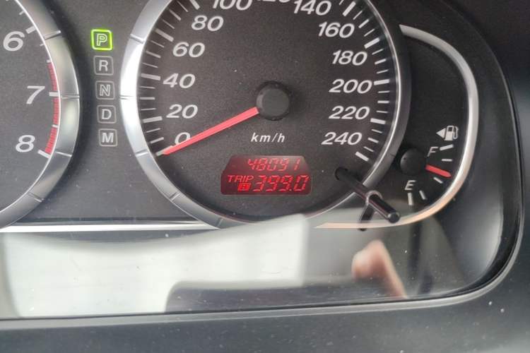Used Mazda 6 2015 2.0L Automatic Fashion Edition Odometer Close Up