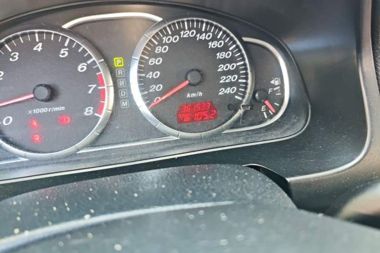 Used Mazda 6 2015 2.0L Automatic Classic Version Odometer Close Up