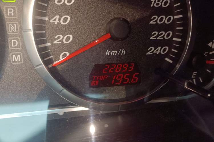 Used Mazda 6 2015 2.0L Automatic Fashion Edition Odometer Close Up