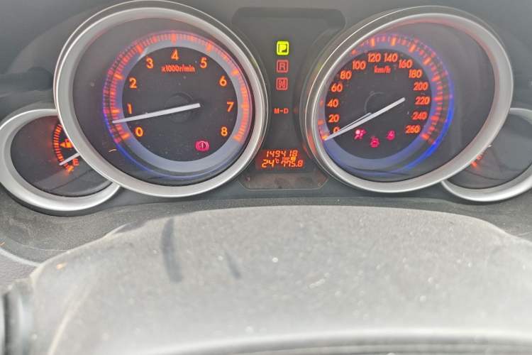 Used Mazda 6 2015 2.0L Automatic Elite Edition Odometer Close Up