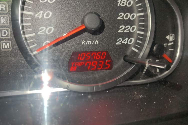 Used Mazda 6 2015 2.0L Automatic Classic Version Odometer Close Up