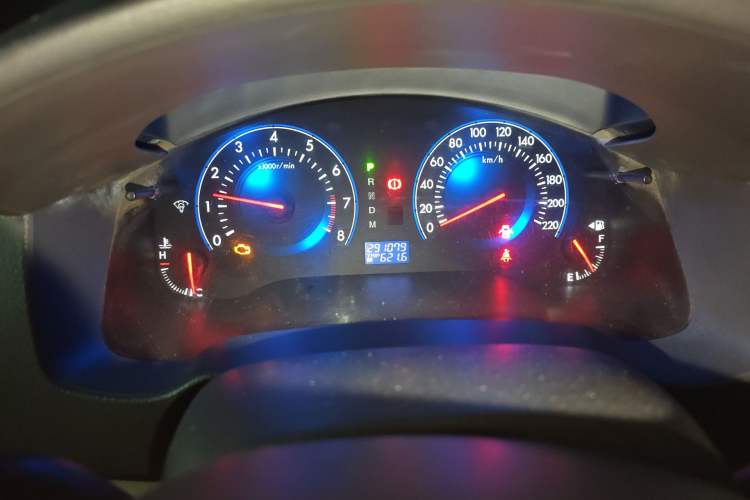 Used Mazda 8 2011 2.3L Deluxe Edition Odometer Close Up